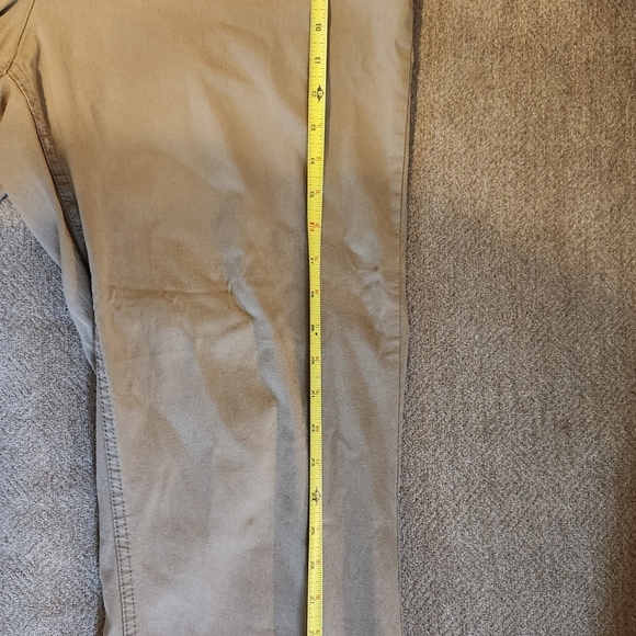 Westbound Khaki Flare Pants - Picture 4 of 5